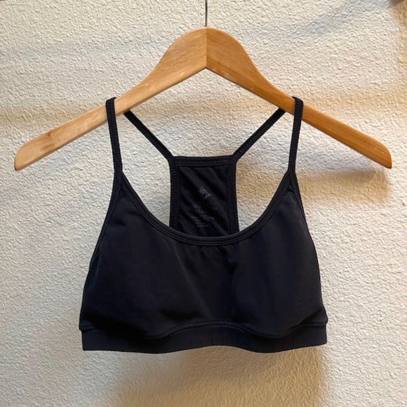 Inner Waves Other - Inner Waves Maha Yoga Bra Top Black Medium organic Cotton made in USA. EUC.
